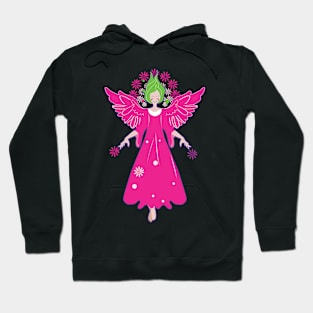 Pink Spring Angel Hoodie